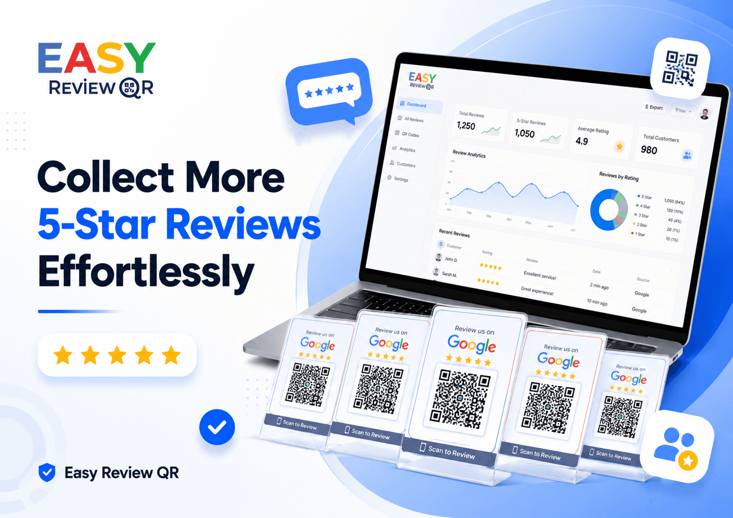 Easy Review QR — Marketing